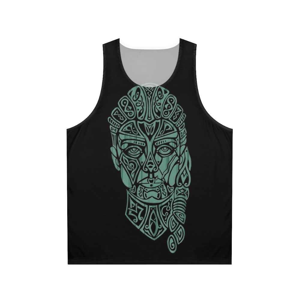 Assassin's Creed Eivor Celtic Portrait Unisex Tank Top