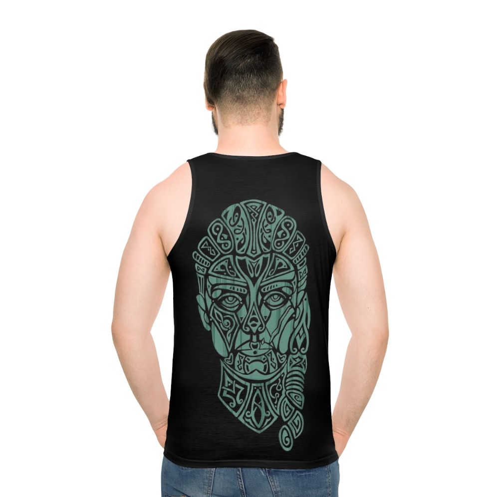 Assassin's Creed Eivor Celtic Portrait Unisex Tank Top