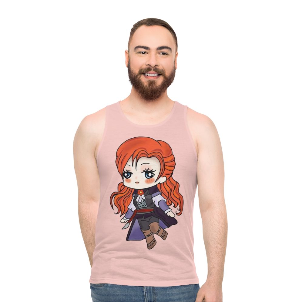 Assassins Creed Elise Chibi Fan Art Unisex Tank Top