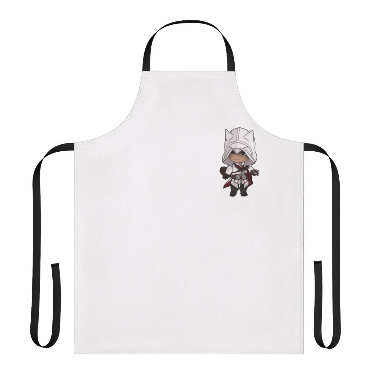Assassins Creed Ezio Auditore inspired cooking apron with character artwork