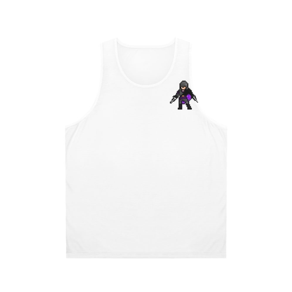 Assassins Creed Ezio Auditore Pixel Art Unisex Tank Top