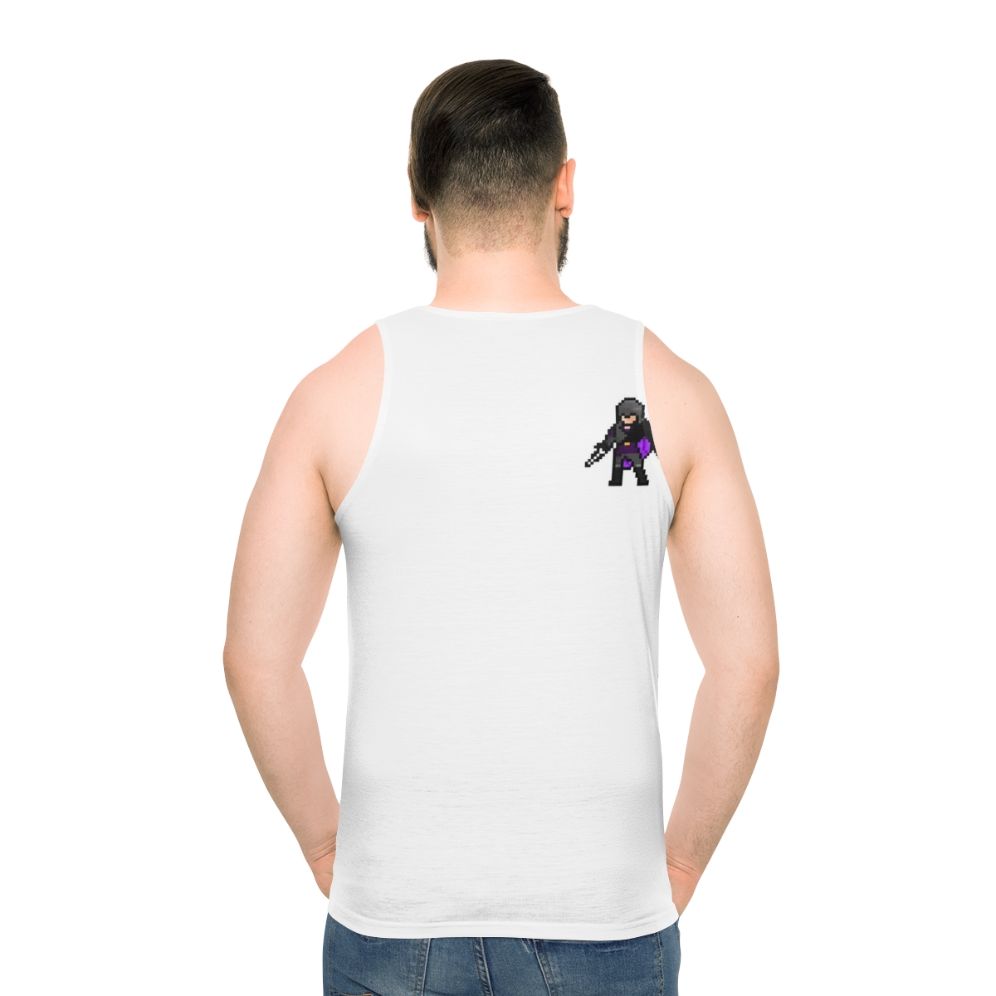 Assassins Creed Ezio Auditore Pixel Art Unisex Tank Top
