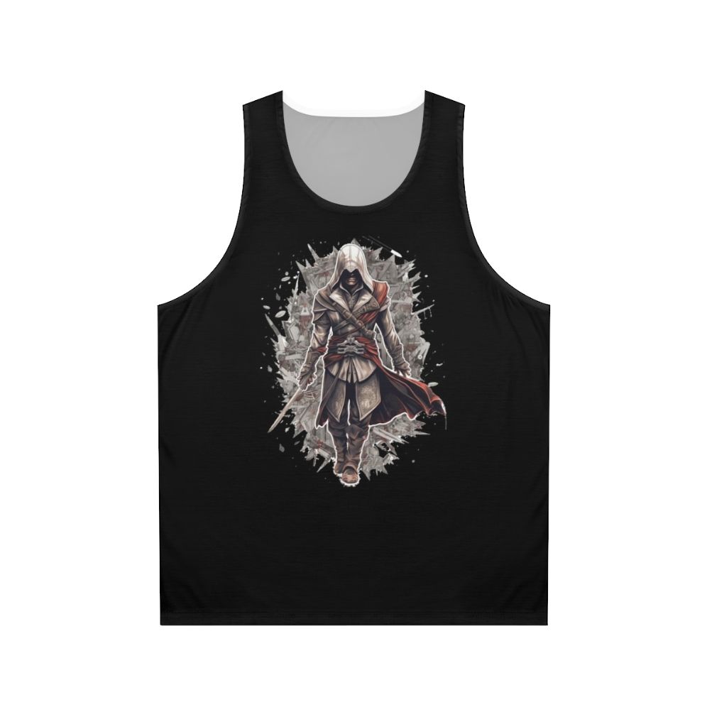 Assassins Creed Ezio Auditore Unisex Tank Top