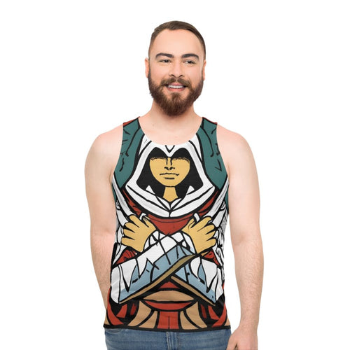 Assassin's Creed Ezio Auditore Unisex Tank Top