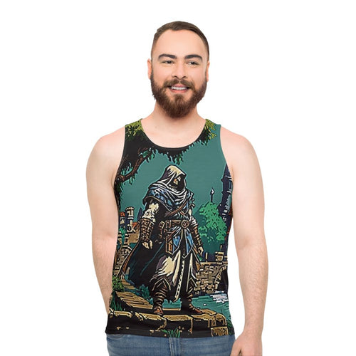 Assassin's Creed Fan Art Unisex Tank Top