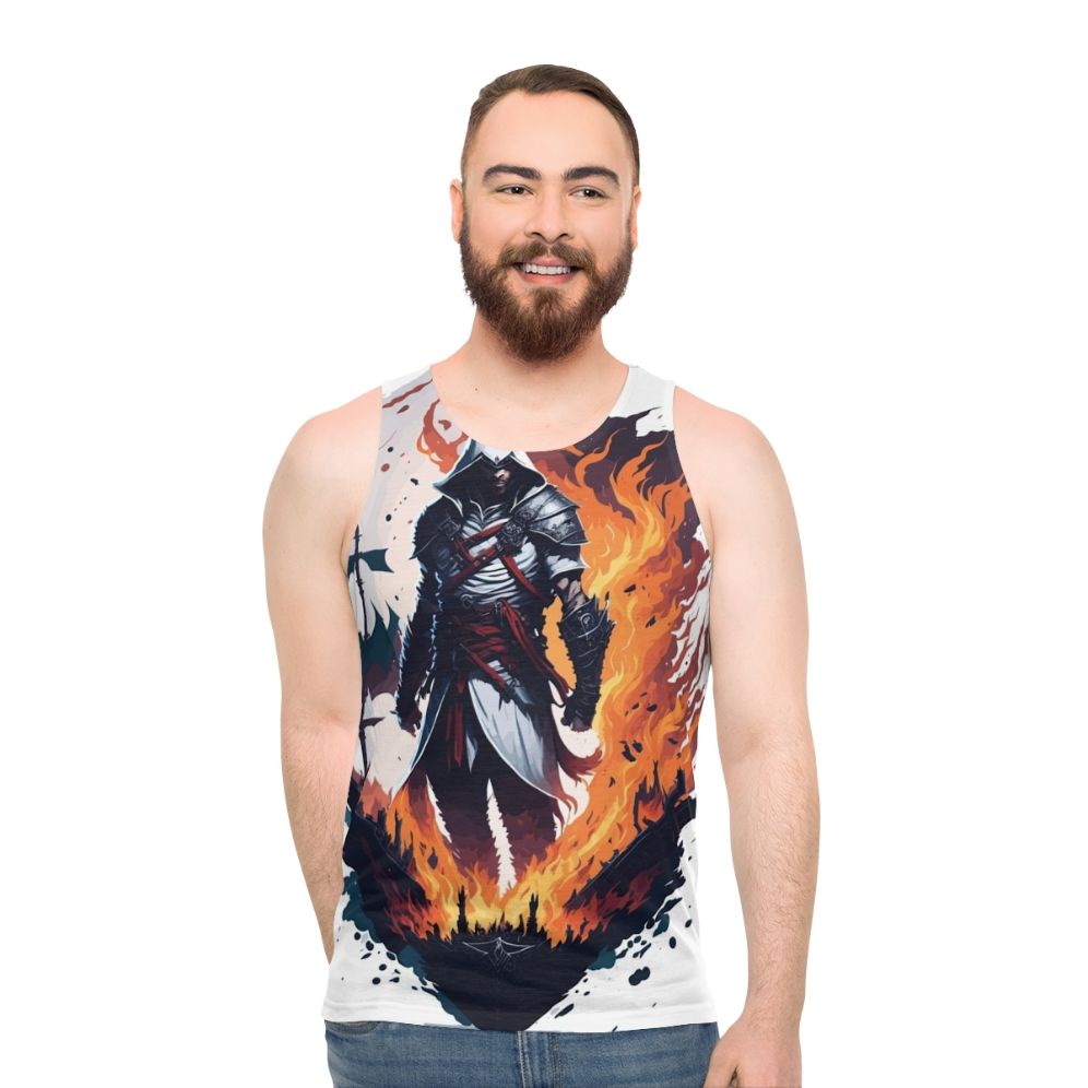 Assassin's Creed Fan Art Unisex Tank Top