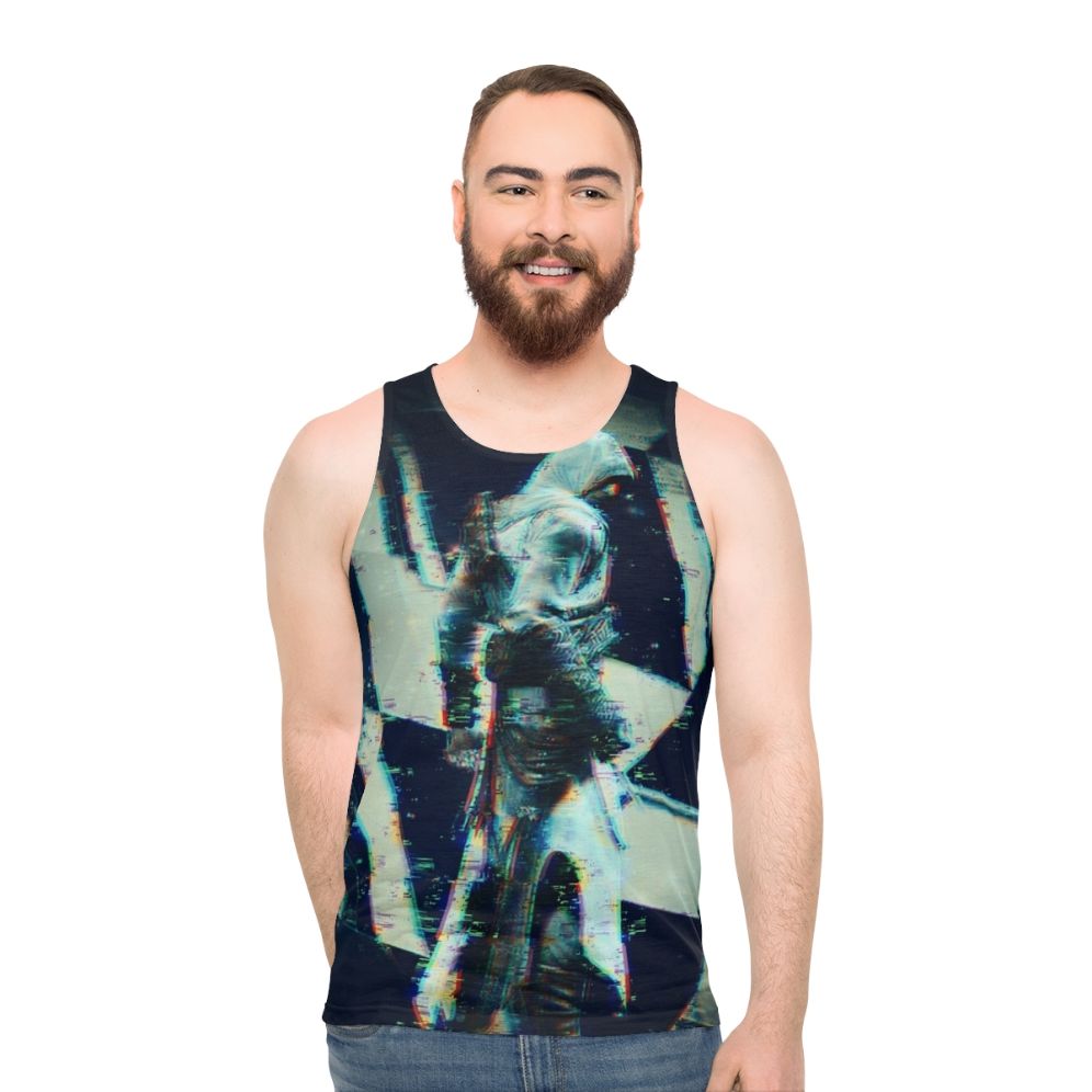 Assassin's Creed Glitch Unisex Tank Top