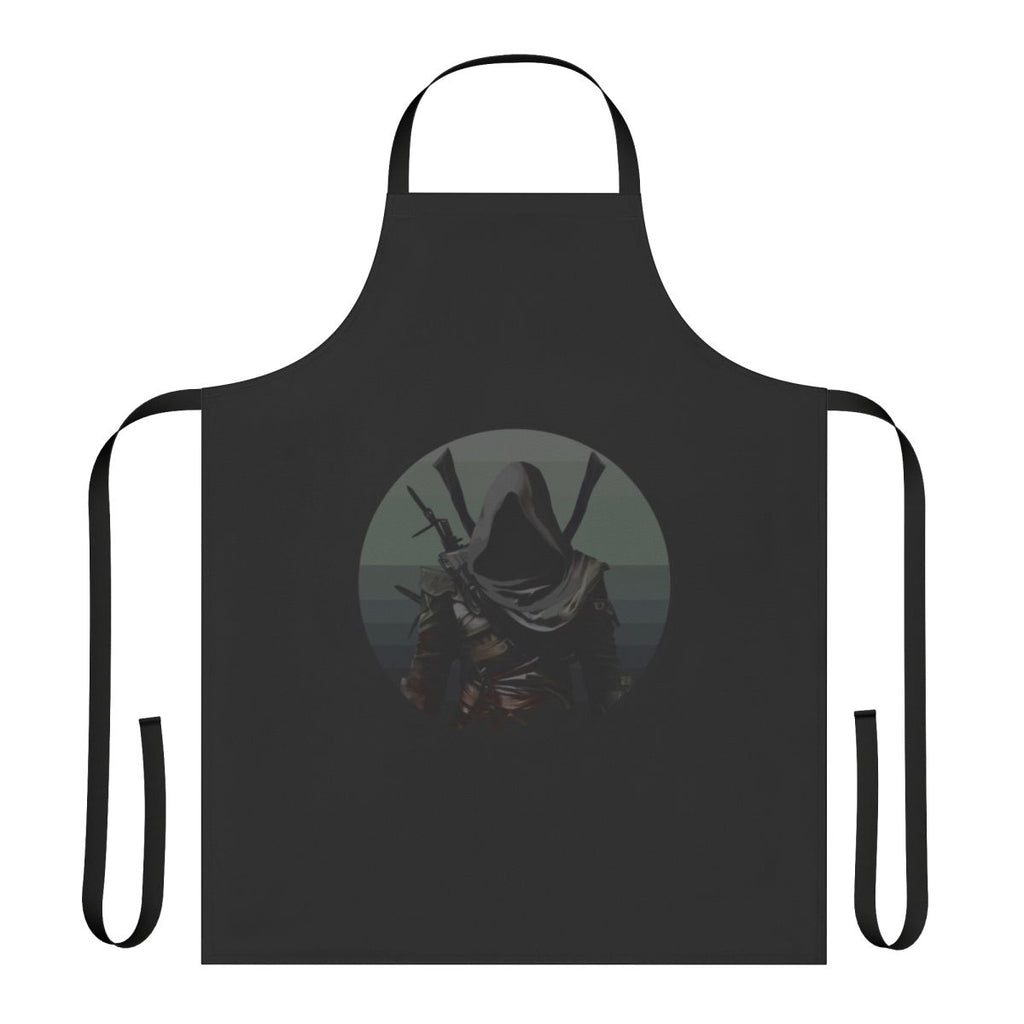 Assassins Creed inspired apron with fan art design