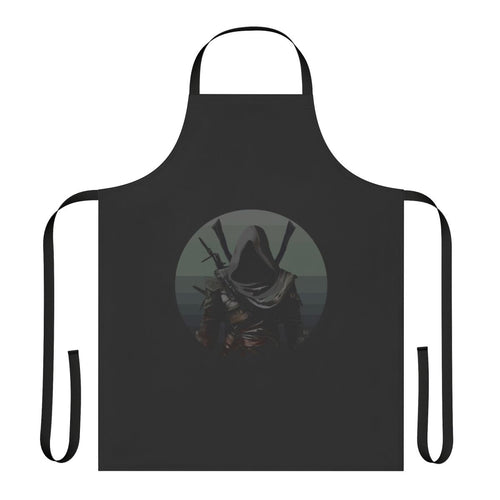 Assassins Creed inspired apron with fan art design