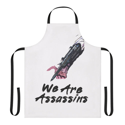 Assassins Creed themed apron with video game design
