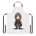 Assassins Creed inspired apron with a stylish and playful design
