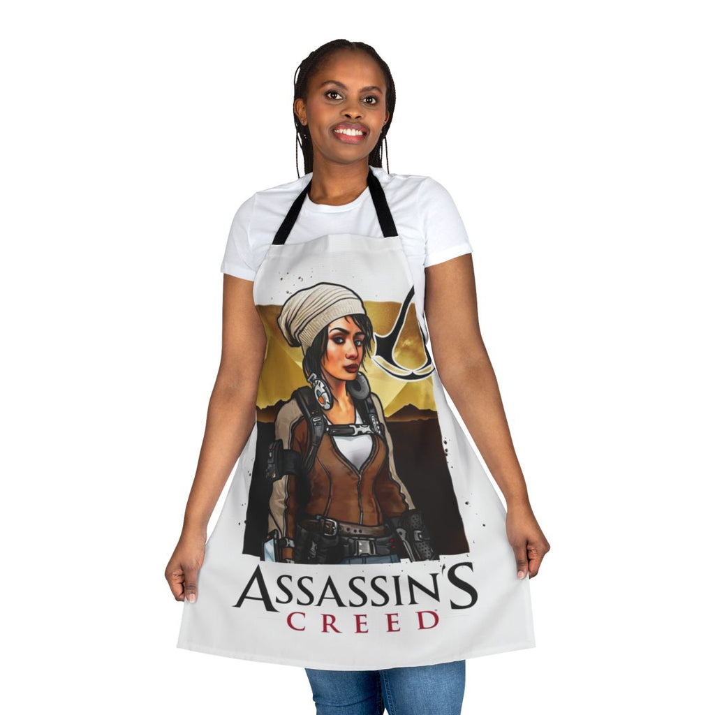 Assassin's Creed Inspired Apron Featuring the Rebecca Crane Character Design