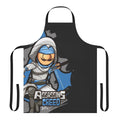 Assassins Creed fan art apron with Basim Ibnu Ishaq character design