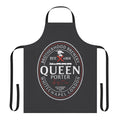 Apron featuring a gaming-inspired beer label design with Assassin's Creed elements