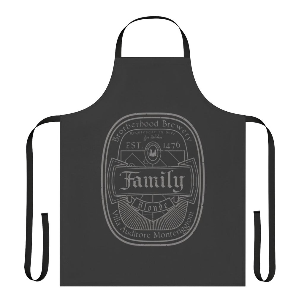 Assassin's Creed inspired apron with beer label design