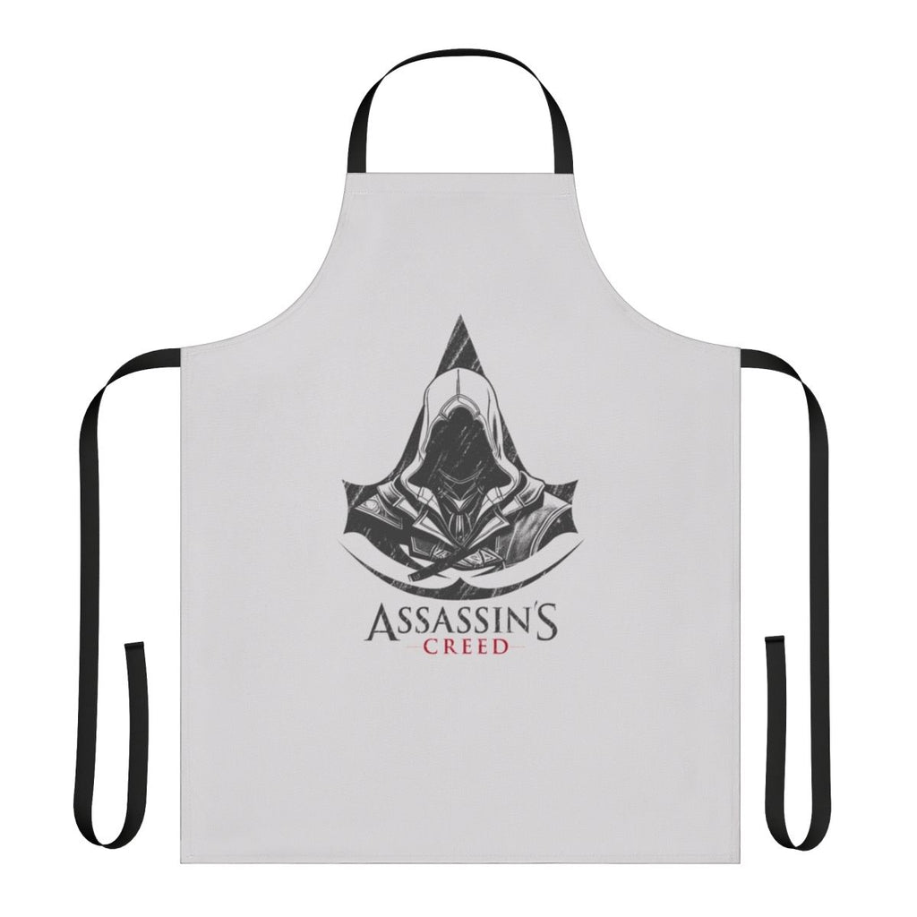 Assassins Creed inspired apron featuring a character design