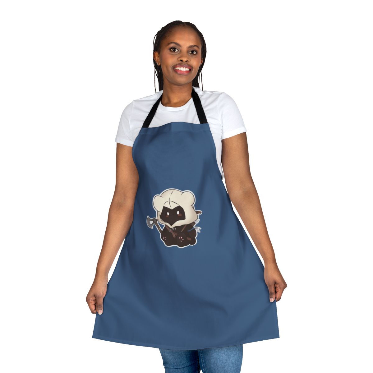 Assassins Creed inspired apron featuring the character Connor Kenway from the video game Assassins Creed 3