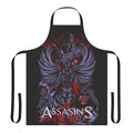 Assassins Creed inspired dark art apron with Nordic and order of assassins motifs