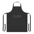 Assassins Creed inspired apron with dialogue text from the game