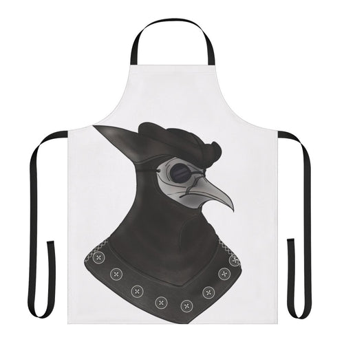 Assassin's Creed inspired Doctor Malfatto costume apron featuring the iconic character design