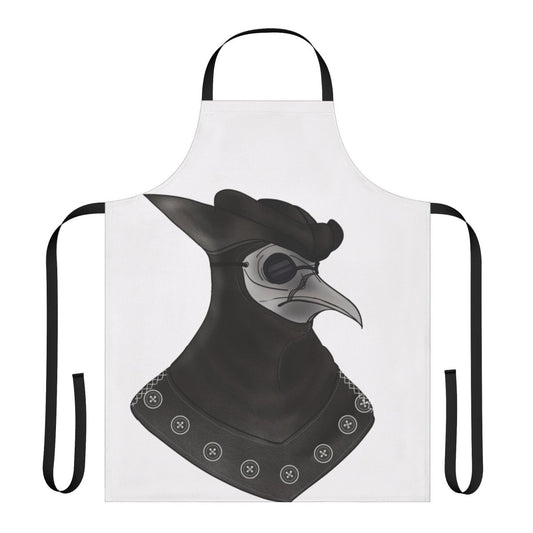 Assassin's Creed inspired Doctor Malfatto costume apron featuring the iconic character design