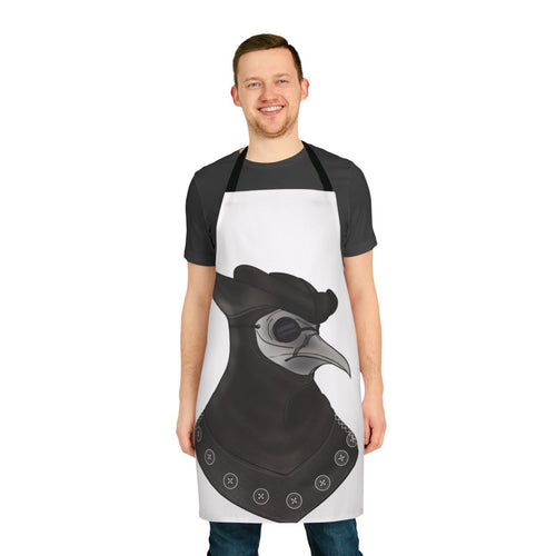 Assassin's Creed inspired Doctor Malfatto costume apron featuring the iconic character design
