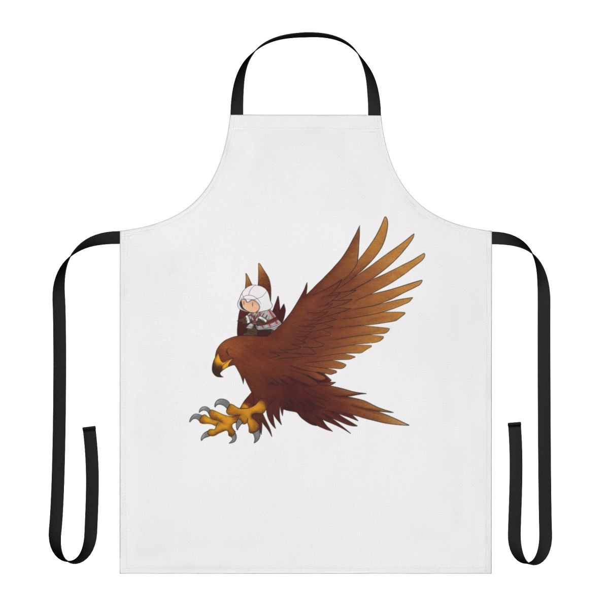 Assassin's Creed-inspired apron with an eagle design