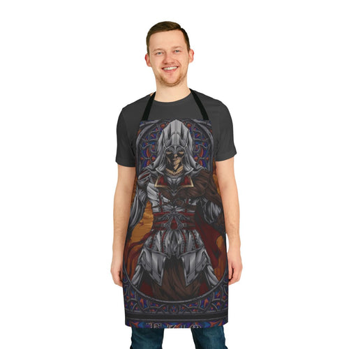 Assassins Creed inspired apron featuring the character Ezio