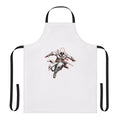 Assassins Creed-inspired apron featuring a Requiescat In Pace design