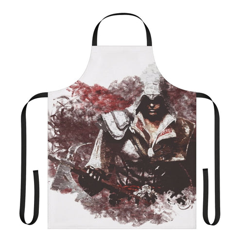 Assassin's Creed themed cooking apron with character design