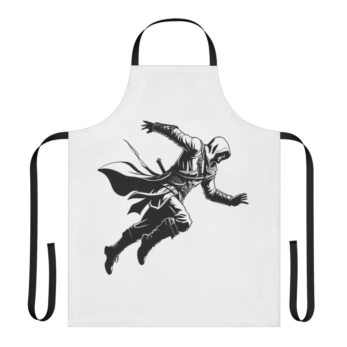 Assassins Creed-Inspired Silhouette Apron for Gamers