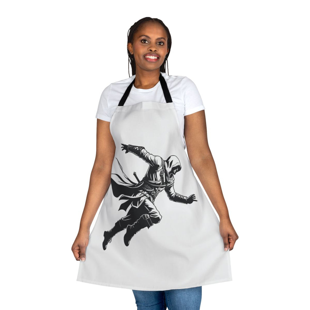 Assassins Creed-Inspired Silhouette Apron for Gamers