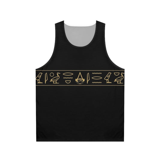 Assassin's Creed Origins Hieroglyphs Unisex Tank Top