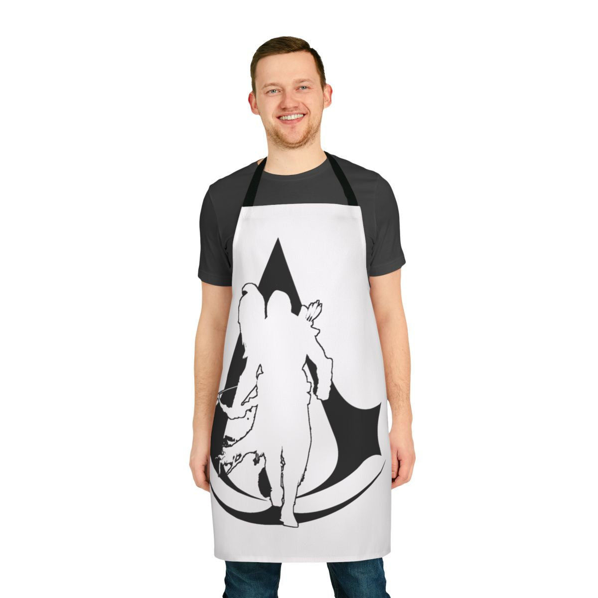 Assassin's Creed Origins inspired apron for gaming and cooking enthusiasts