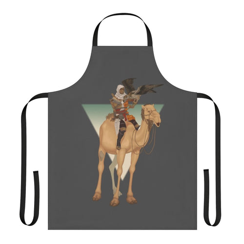 Assassins Creed Origins inspired apron featuring the character Bayek of Siwa