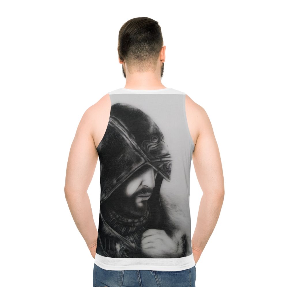 Assassin's Creed Pencil Art Unisex Tank Top