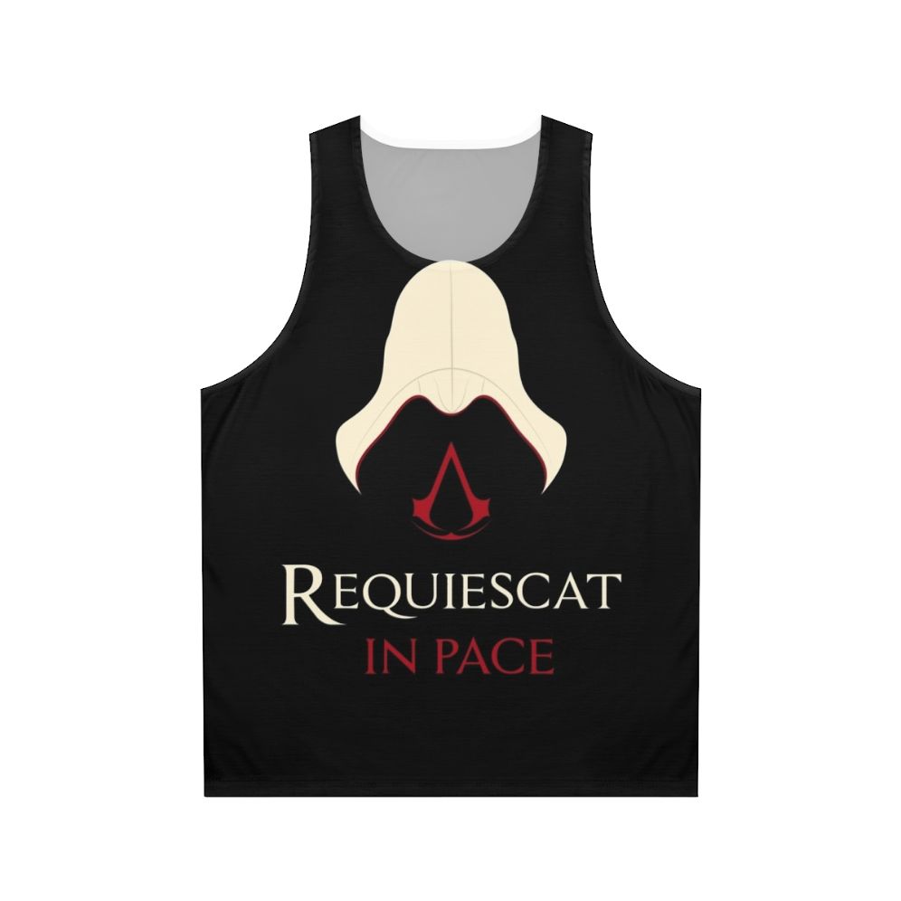 Assassins Creed Requiescat In Pace Unisex Tank Top