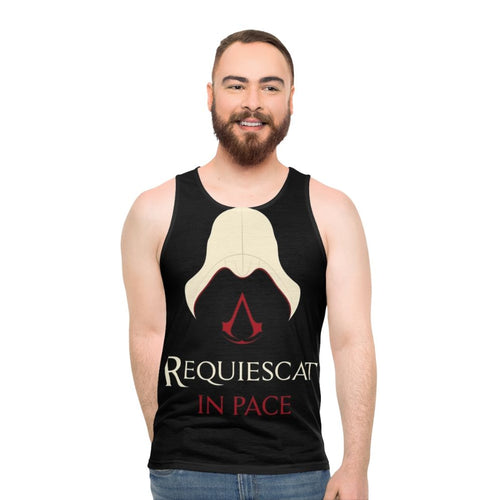 Assassins Creed Requiescat In Pace Unisex Tank Top