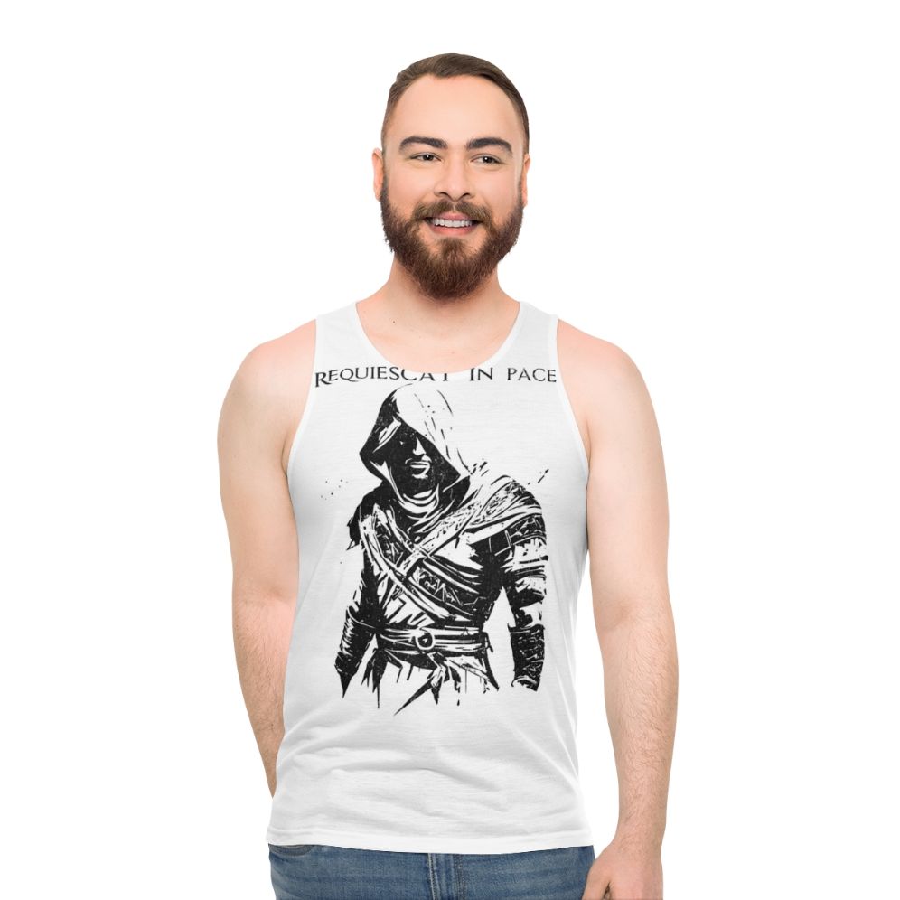 Assassin's Creed Requiescat In Pace Unisex Gaming Tank Top