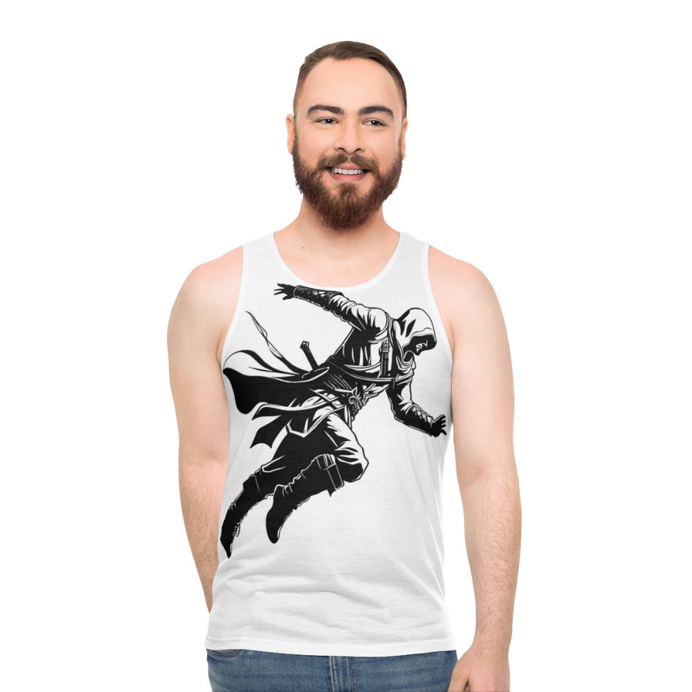 Assassin's Creed Silhouette Fan Art Unisex Tank Top