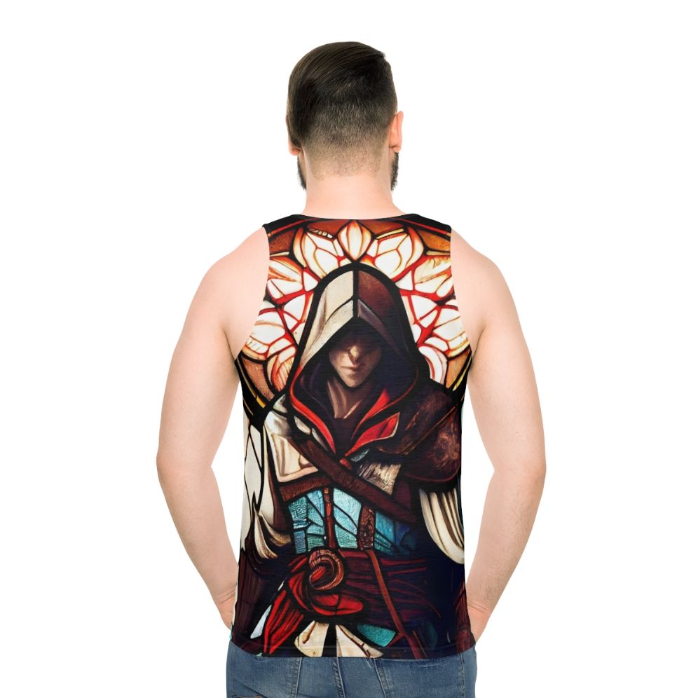 Assassin's Creed Stained Glass Unisex Tank Top