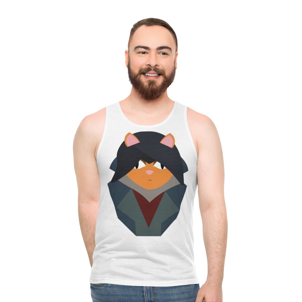 Assassin's Creed Syndicate Cat Unisex Tank Top