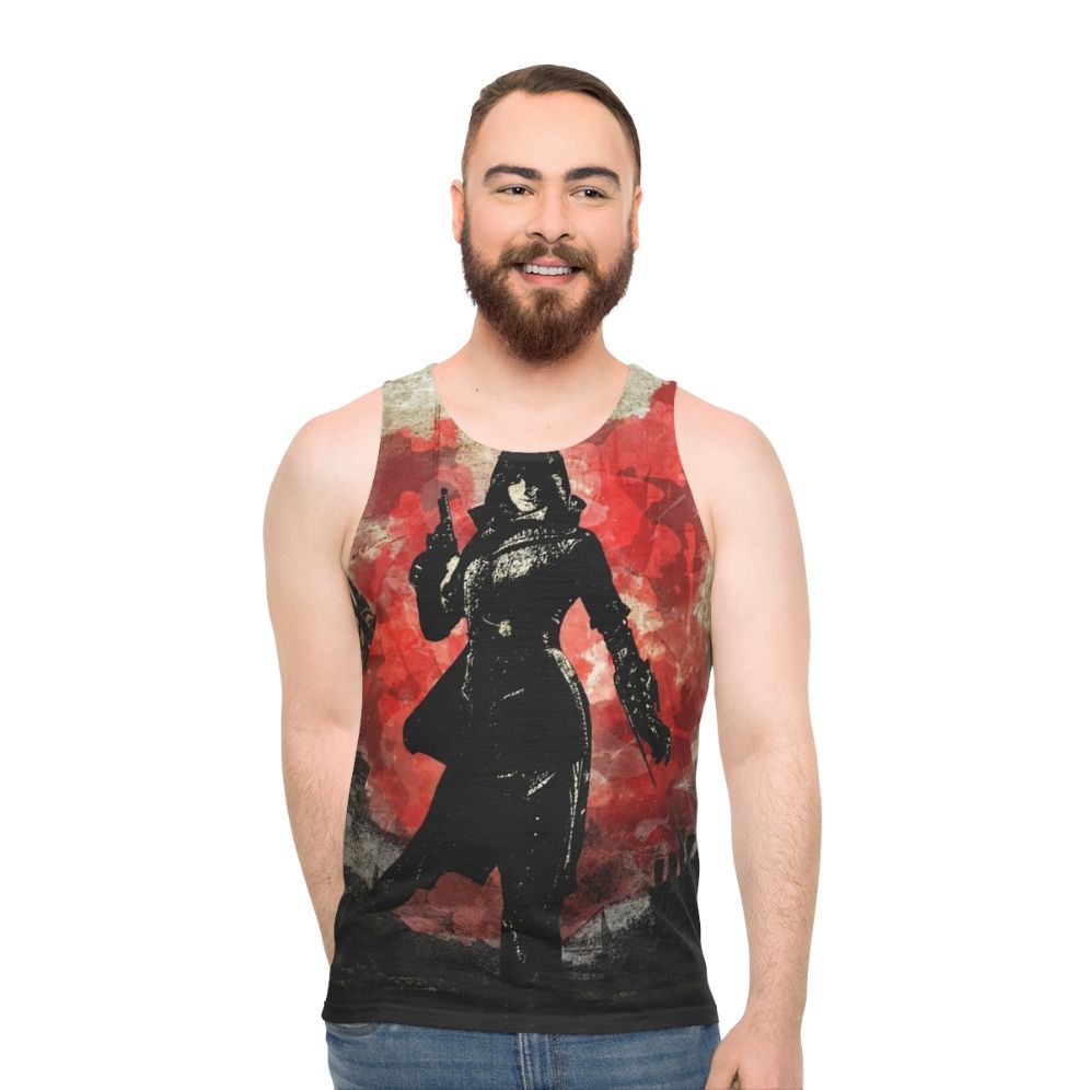Assassin's Creed Syndicate Evie Frye Minimalist Unisex Tank Top