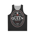 Assassin's Creed inspired unisex tank top with beer label design