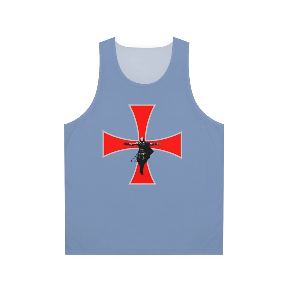 Assassin's Creed Templar Cross Unisex Gaming Tank Top