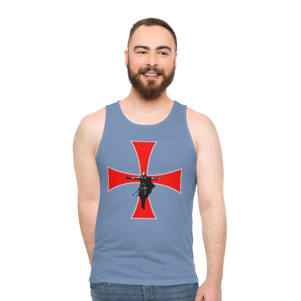 Assassin's Creed Templar Cross Unisex Gaming Tank Top