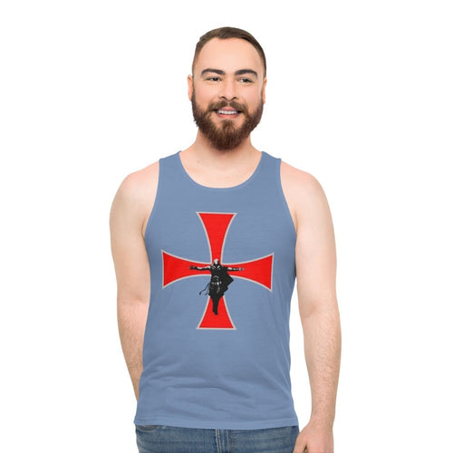 Assassin's Creed Templar Cross Unisex Gaming Tank Top