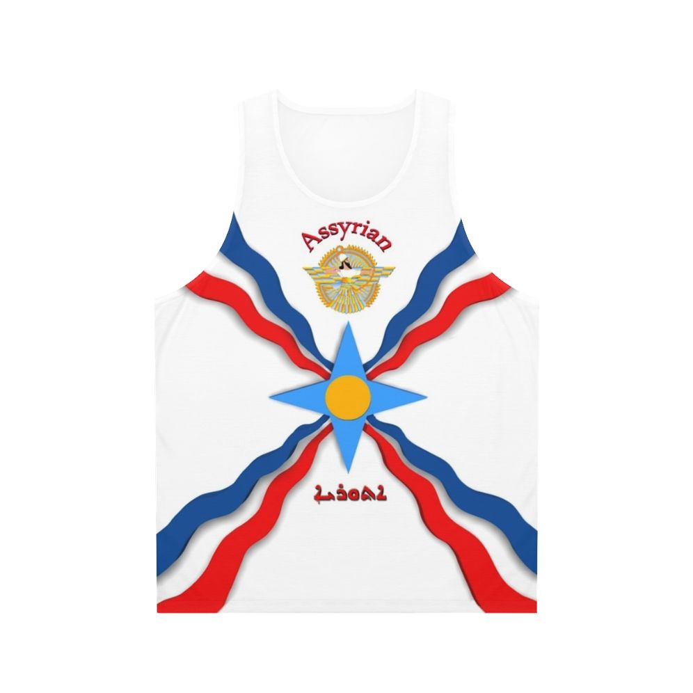 Assyrian Flag Unisex Tank Top