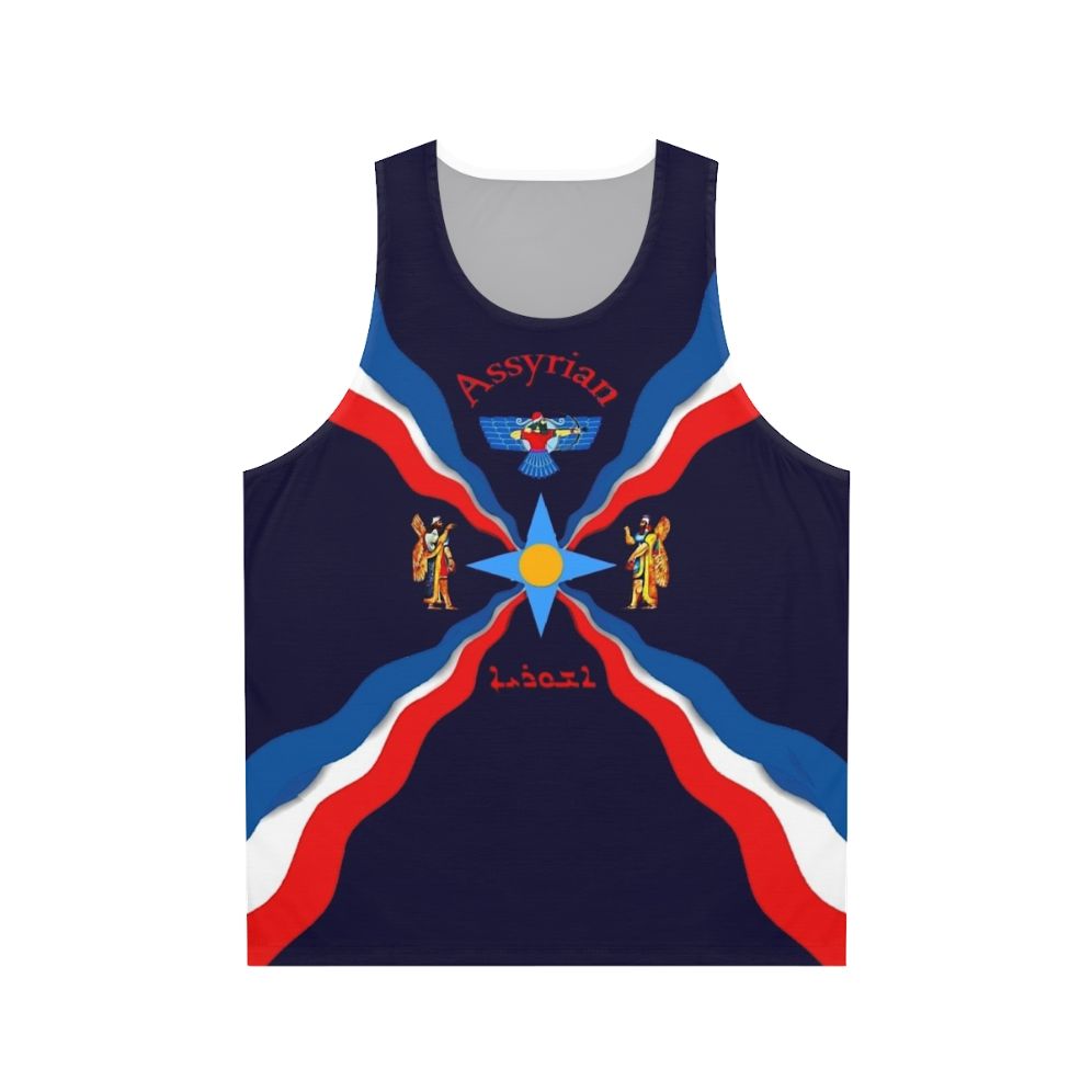 Assyrian Flag Unisex Tank Top