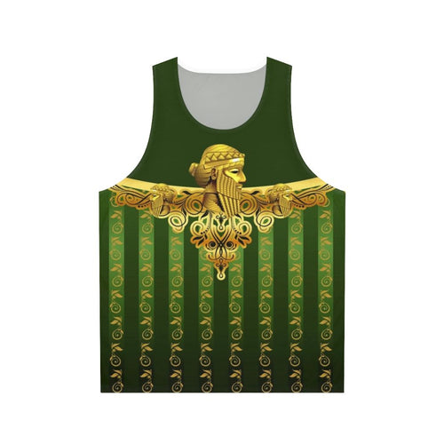 Assyrian King Sargon II Unisex Tank Top